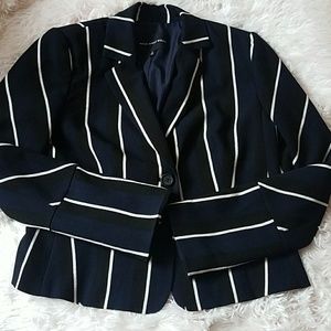 Who what wear striped blazer jacket